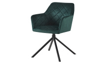 Jídelní židle SINES zelený samet