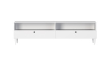 Dullum 200 Szafka RTV Biały Biały 200x58 Not applicable