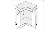 Dolní skříňka VIANO D12 90