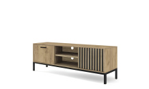 TV stolek LAMINO RTV-1  dub craft/ černá