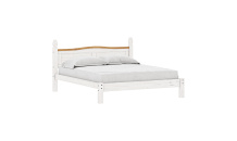 Postel CORONA bílý vosk 180x200