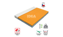 Matrace s potahem IDEA VISCO 140x200x15 M18