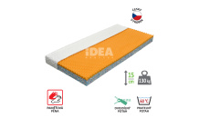 Matrace s potahem IDEA VISCO 90x200x15 M24