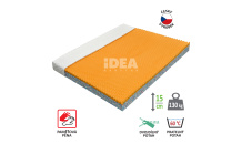 Matrace s potahem IDEA VISCO 160x200x15 M25