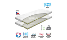 Matrace IDEA CONA 90x200x11 s potahem - Akce 1+1 ZDARMA