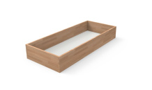 Zásuvka pod postel pro výklop buk cink