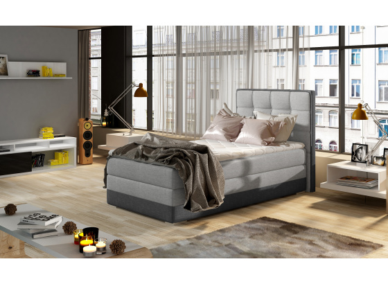 Postel boxspring Aster 90x200 Sawana 21/ Sawana 05 Levá
