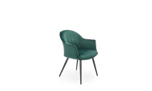 Jídelní  židle K468 tmavě zelená