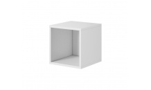 Skříňka ROCO RO6 čtverec otevřená bílá mat