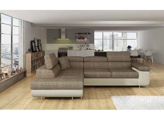 Sedací souprava Anton Berlin 03/ eko kůže Soft 33 levá