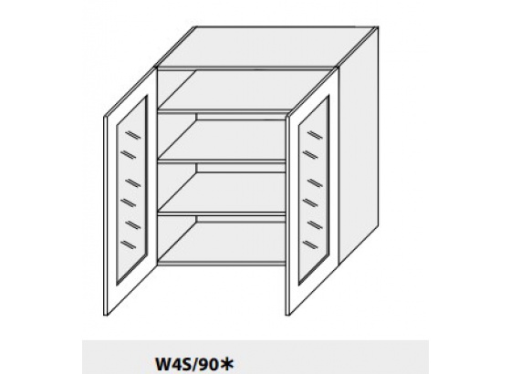 Horní skříňka EMPORIUM W4S/90 bílá