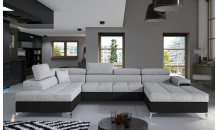 Sedací souprava Eduardo Berlin 01/ eko kůže  Soft 11 Levá