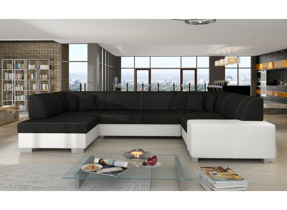 Sedací souprava Havana Sawana 14/ eko kůže  Soft 17 Levá