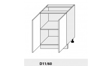 Dolní skříňka kuchyně Quantum D11 60 bílá