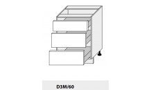 Dolní skříňka kuchyně Quantum D3M 60 bílá