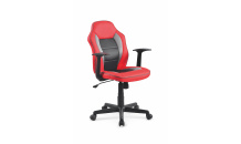 Dětská židle NEMO červeno/ černý