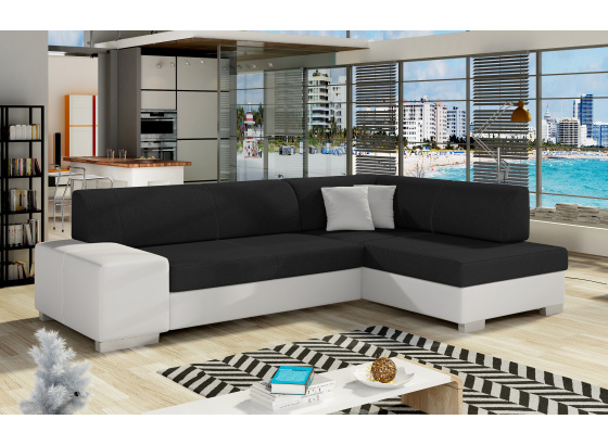 Sedací souprava Fabio Sawana 14/ eko kůže  Soft 17 Pravá