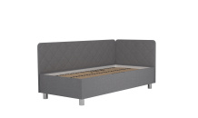 Postel FIONA 90x200 Malmo New 83 bez matrace s 1 krátkým a 1 dlouhým čelem