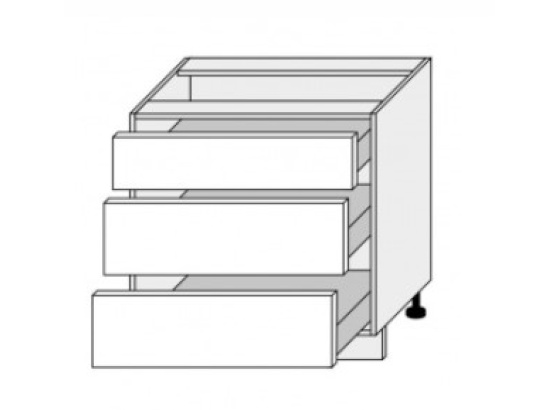 Dolní skříňka SILVER D3R 80