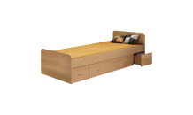 Postel s úložným prostorem 90x200