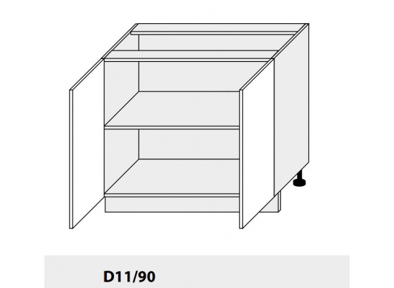 Dolní skříňka kuchyně Quantum D11 90 bílá