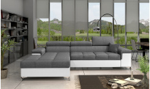 Sedací souprava Ricardo Sawana 05/ eko kůže Soft 17 Levá