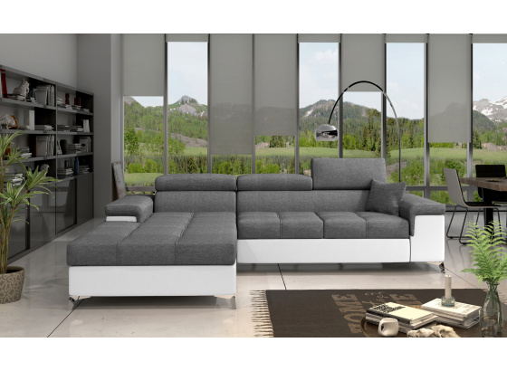 Sedací souprava Ricardo Sawana 05/ eko kůže Soft 17 Levá