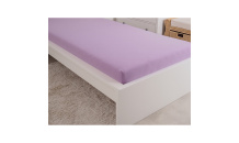 Prostěradlo jersey IDEAL 180x200 fialové