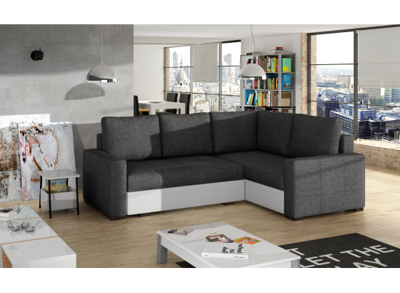 Sedací souprava Corona Sawana 05/ eko kůže  Soft 17 Pravá