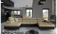 Sedací souprava Eduardo Berlin 03/ eko kůže Soft 66 Levá