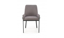 Jídelní židle K439 tmavě šedá/šedá