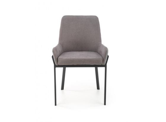 Jídelní židle K439 tmavě šedá/šedá