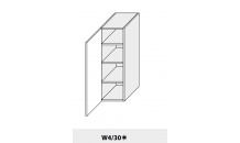 Horní skříňka kuchyně Quantum W4 30/grey