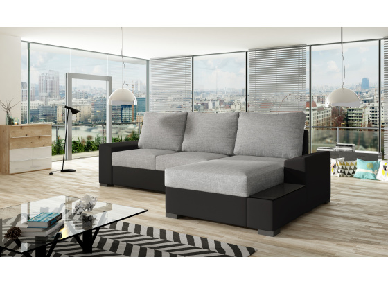 Sedací souprava Negro Sawana 21/ eko kůže  Soft 11 Pravá