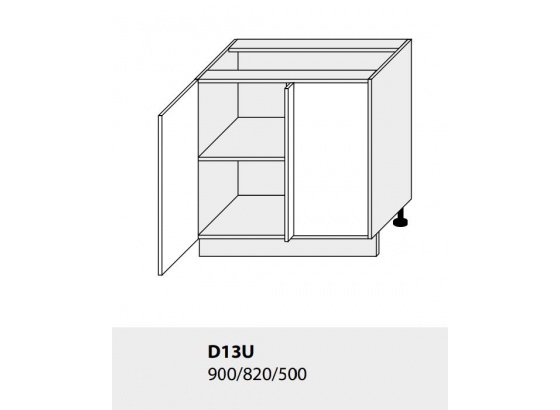 Dolní skříňka PLATINIUM D13U dub artisan