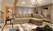 Sedací souprava Benano Berlin 03/ eko kůže Soft 15 Pravá