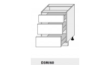 Dolní skříńka PLATINIUM D3M/60 grey