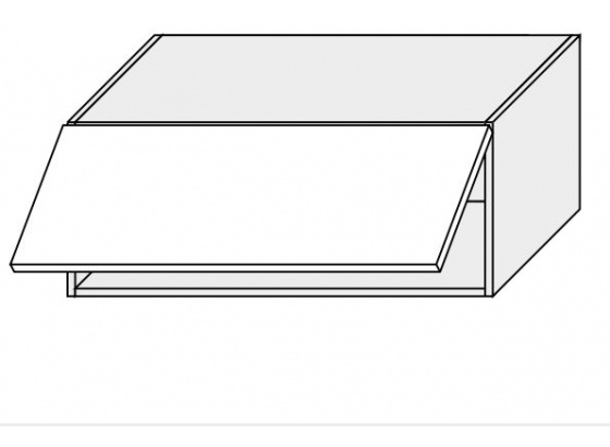Horní skříňka PLATINIUM W4B/90 bílá