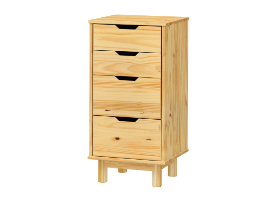 Komoda 2+2 zásuvky BONITO 2 lak