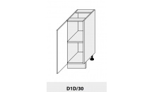 Dolní skříňka kuchyně Quantum D1D 30 bílá 