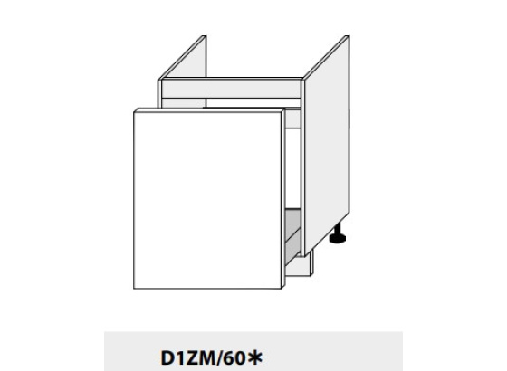 Dolní skříňka kuchyně PLATINIUM D1Z A/60 