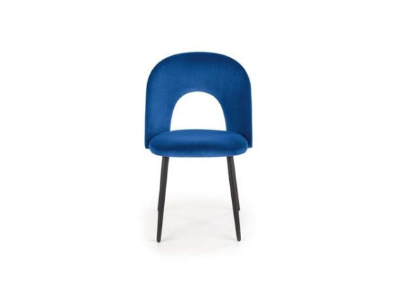 Jídelní židle K384 modrá /černá