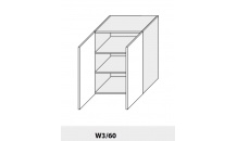Horní skříňka kuchyně Quantum W3 60 bílá