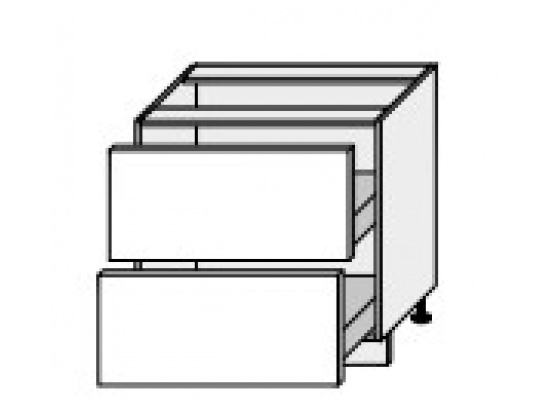 Dolní skříňka PLATINIUM D2A 80 lava
