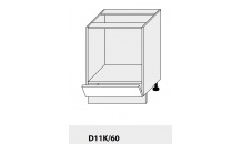 Dolní skříňka kuchyně Quantum D11K60 vestavba/grey