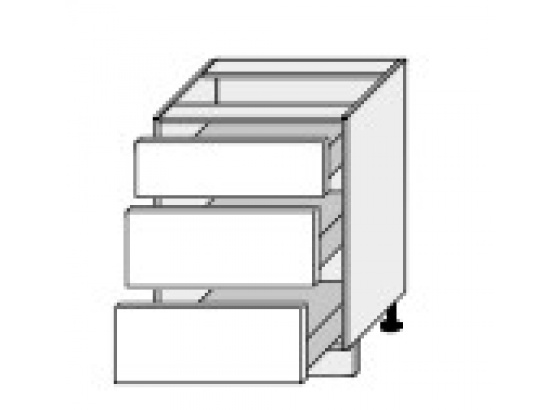 Dolní skříňka PLATINIUM D3A/60 grey