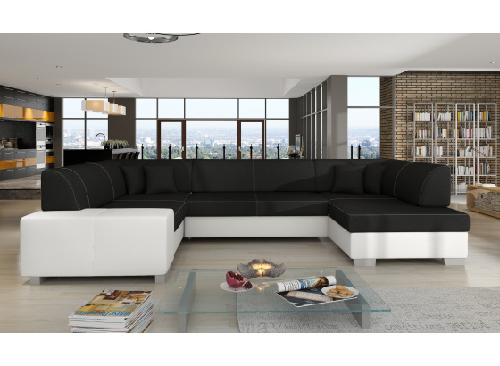 Sedací souprava Havana Sawana 14/ eko kůže Soft 17 Pravá