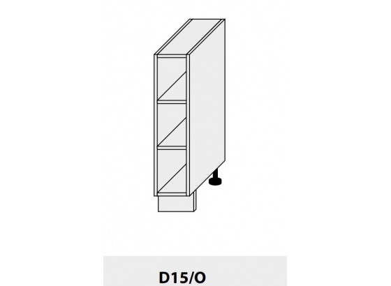 Dolní skříňka kuchyně Quantum D15 O bílá