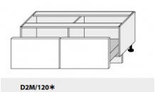 Dolní skříňka PLATINIUM D2M/120 grey