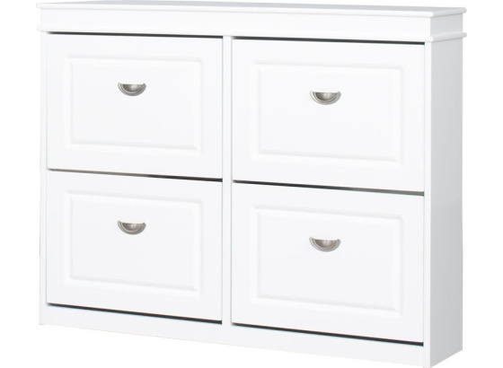 Botník ALESSA 2  bílý